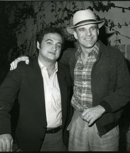 John Belushi, Steve Martin 1981  LA.jpg